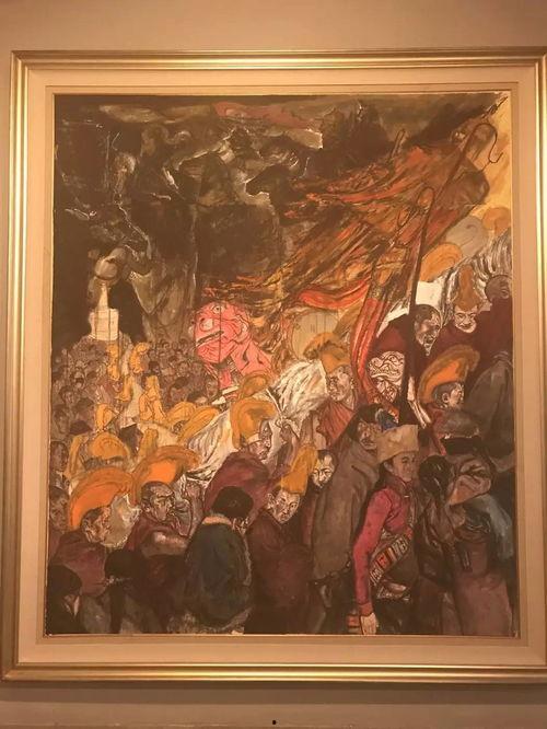 吃瓜群众国画图片大全集,趣味横生的市井百态